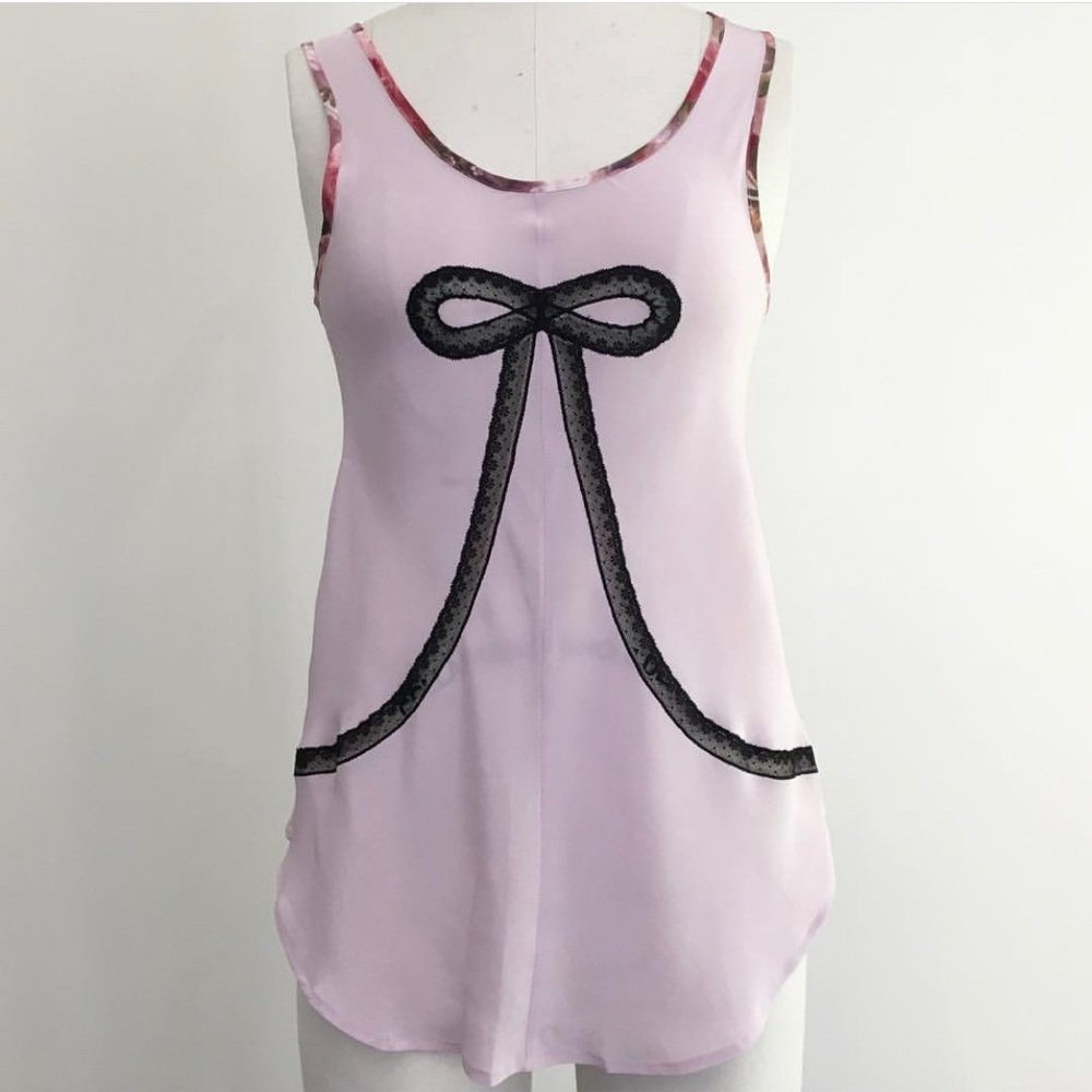 Evgenia Lingerie Night Garden Deco Camisole in Wisteria, size S